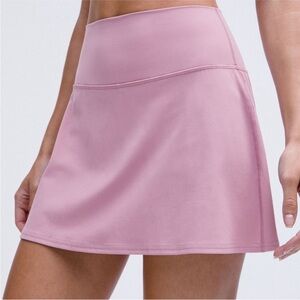 lululemon athletica Scuba HR Mini Skirt - Light Pink